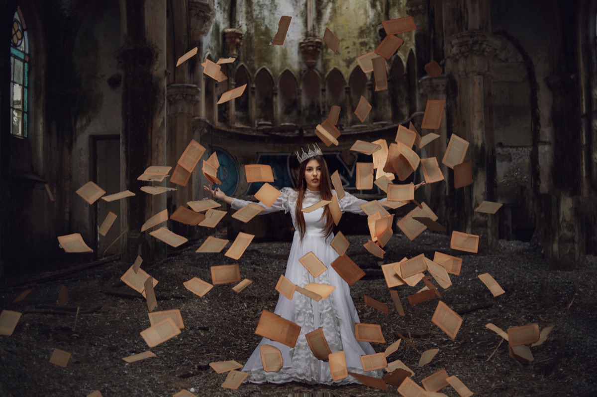 Dramatische scène uit 'The Queen's Tears'